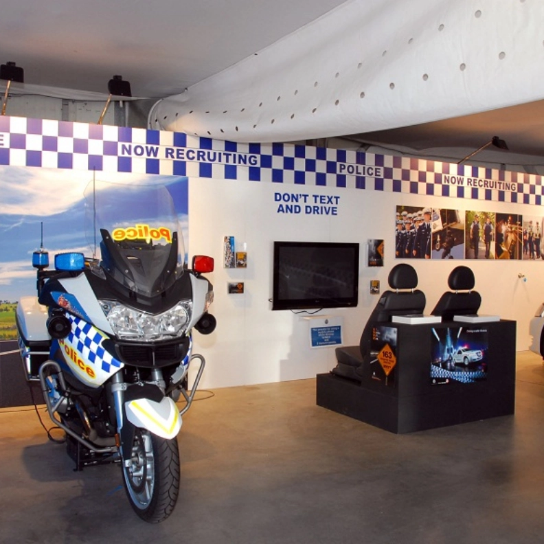Police exhibit